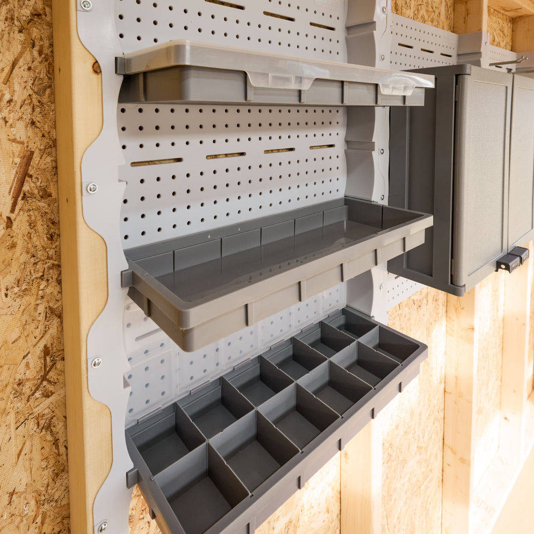 Install Store More Storage Wall Kit