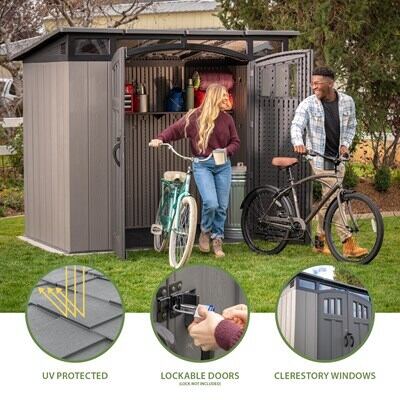 Lifetime 8 ft. X 5 ft. Modern Shed