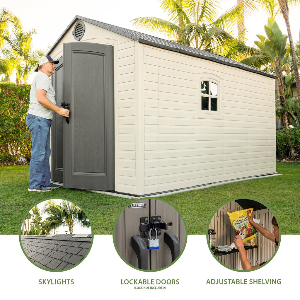 Lifetime, 8x12.5 Online Shed