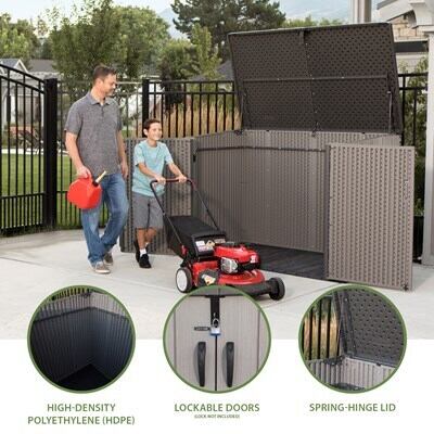 Lifetime Horizontal Storage Shed