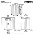 Lifetime Modern Shed 8 x 5